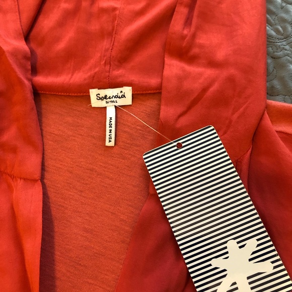 🧡 Splendid Open Neck Hoodie 🧡 - Picture 3 of 5